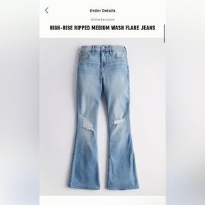 Hollister High Rise Vintage Flare Jean